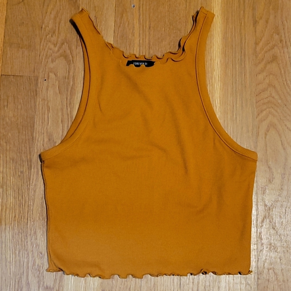 Orange/brownish Tank Top from F21